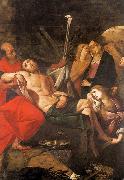 CRESPI, Giovanni Battista Entombment of Christ dfg France oil painting reproduction